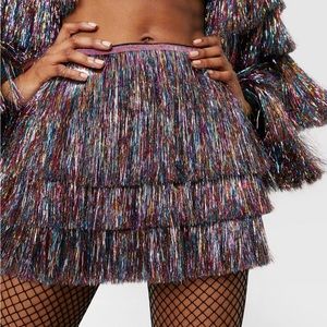 Fringe Shorts Nasty Gal - NWT